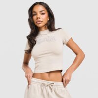 Koszulka damska HOODRICH T-SHIRT FITTED ASHA hw02260175 kolor szary