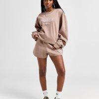 Damska bluza ADIDAS BLUZA SPORT CLUB CREW BRN/WH jh1240 kolor brązowy