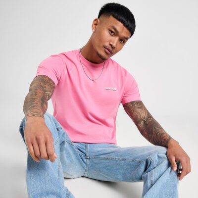 MCKENZIE T-SHIRT ESS TEE PNK-MGL