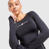 Koszulka damska NIKE T-SHIRT W NSW LS TOP SHOX ih0263-010 kolor czarny
