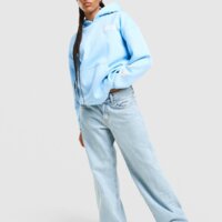 Damska bluza UNLIKE HUMANS BLUZA Z KAPTUREM GOOD DAYS ulhtw10597635 kolor niebieski
