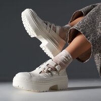 Damskie buty CONVERSE CHUCK TAYLOR ALL STAR LUGGED HEEL MJ a10617c kolor biały