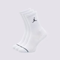Damskie skarpetki JORDAN SKARPETY UNISEX JORDAN JUMPMAN CREW SOCKS (3 PACK) sx5545-100 kolor biały