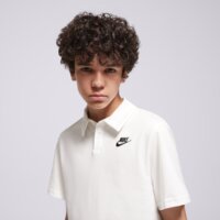 NIKE POLO K NSW CLUB KNIT SS POLO LBR BOY if2841-100 kolor biały