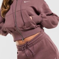 Damska bluza NIKE BLUZA ROZPINANA Z KAPTUREM W NSW PHNX FLC CRP hv2426-502 kolor brązowy
