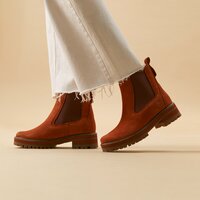 Damskie buty TIMBERLAND COURMAYEUR VALLEY CHELSEA tb0a2hkqch71 kolor brązowy