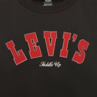 Koszulka damska LEVI'S T-SHIRT GR TABOR TEE BLACKS 001mx-0022 kolor czarny