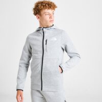 Bluza dziecięca THE NORTH FACE BLUZA Z KAPTUREM TEK FZ DGH nf0a8ahydyx1 kolor szary
