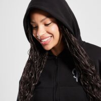 Damska bluza HOODRICH ROZPINANA BLUZA Z KAPTUREM CROP STELLAR hw02250023 kolor czarny