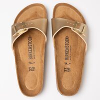 Klapki damskie BIRKENSTOCK MADRID  1016107 kolor złoty