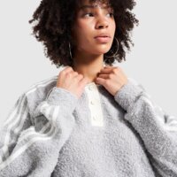 Damska bluza ADIDAS BLUZA OVZD POLO CREW ks7791 kolor szary