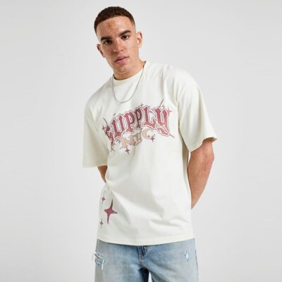 SUPPLY&DEMAND T-SHIRT MEGA TEE GRY-VGY