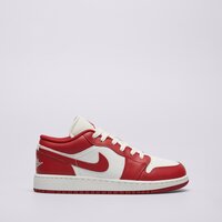 Buty dziecięce JORDAN 1 LOW 553560-166 kolor czerwony