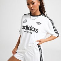 Koszulka damska ADIDAS T-SHIRT OVERSIZE FOOTBALL jy9559 kolor biały