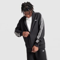 Bluza dziecięca ADIDAS BLUZA ROZPINANA SST LOOSE TRACK TOP kv8990 kolor czarny