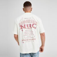 Koszulka męska SUPPLY&DEMAND T-SHIRT MEGA TEE GRY-VGY suptm18089325 kolor beżowy