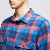 Koszulka męska HELLY HANSEN KOSZULA LOKKA ORGANIC FLANNEL LS 62731_101 kolor czerwony