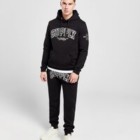 SUPPLY & DEMAND BLUZA Z KAPTUREM RING HD BLK suptm17011007 kolor czarny