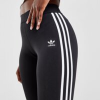 Spodnie damskie ADIDAS LEGGINGS 3S FLARE LEG BLK/WHT hm2139 kolor czarny