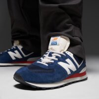 Męskie buty NEW BALANCE 574  u574vpn kolor granatowy