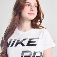 Koszulka dziecięca NIKE T-SHIRT G NK DFCT CROP SE+ GIRL fn9691-100 kolor biały