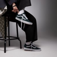 Męskie buty VANS OLD SKOOL  vn000d7zprm kolor zielony