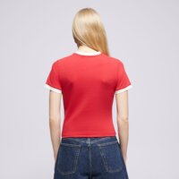 Koszulka damska DICKIES T-SHIRT LEWISTOWN RINGER SS TEE W dk0a4z8i0er1 kolor czerwony