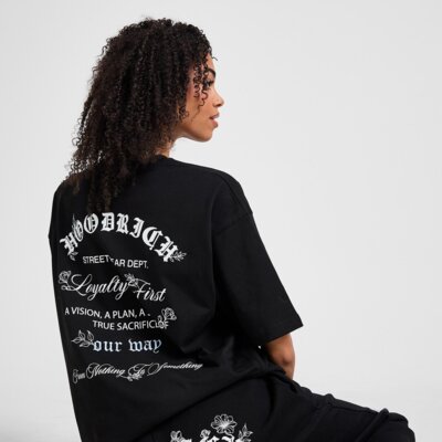 HOODRICH T-SHIRT BLOOM BF TEE BLK