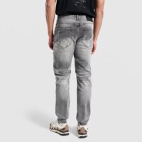 Spodnie męskie SUPPLY&DEMAND SPODNIE SLIM RIPPED JEANS RHINESTONE suptm18038741 kolor szary
