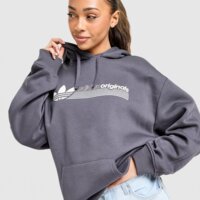 Damska bluza ADIDAS BLUZA Z KAPTUREM GFX ky5483 kolor szary