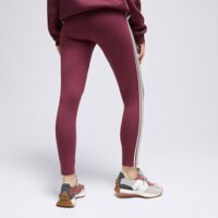 Spodnie damskie FILA LEGGINGS STRIPE LEGGNG BRG/PK adelasiagrape kolor bordowy