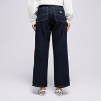 Spodnie damskie DICKIES SPODNIE HERNDON DENIM W dk0a4ypyrin1 kolor niebieski