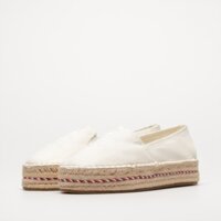 Damskie buty TOMMY HILFIGER TH EMBROIDERED FLATFORM fw0fw07014ybl kolor biały