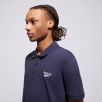 REEBOK POLO BLAZE EMBROIDERED SS POLO SHIRT 100239705 kolor granatowy