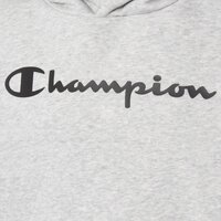 Bluza dziecięca CHAMPION COLOUR BLOCK TAPE OVERHEAD HOODIE JUNIOR  306268em006 kolor szary