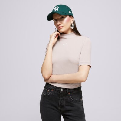 NIKE T-SHIRT W NSW ESSNTL RIB MOCK SS TOP