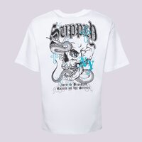 Koszulka męska SUPPLY & DEMAND T-SHIRT SKULL SNAKE TEE suptm17445010 kolor biały