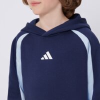 Bluza dziecięca ADIDAS BLUZA Z KAPTUREM J CB FL HD ji6229 kolor granatowy