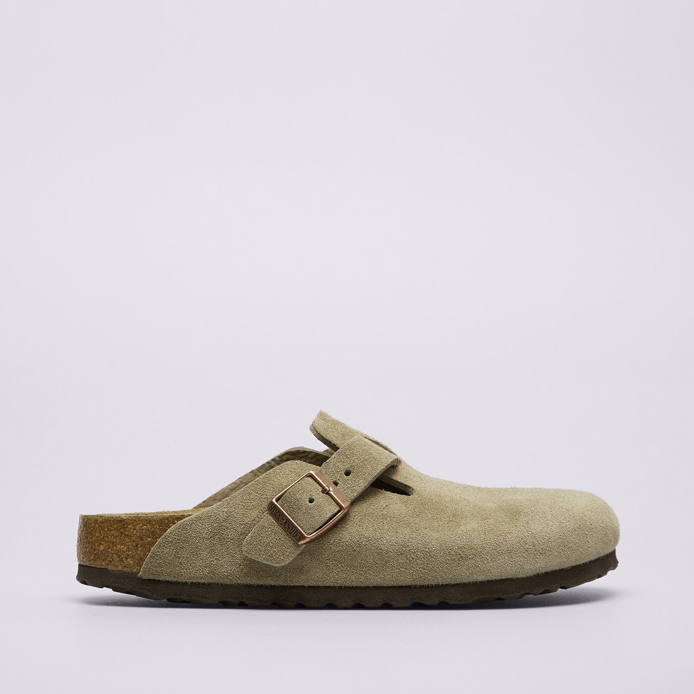 BIRKENSTOCK BOSTON (60463) | kolor BEŻOWY | Damskie Klapki