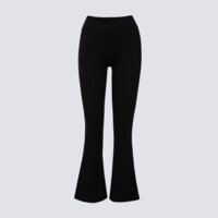 Spodnie damskie REEBOK LEGGINGS TARA SMALL LOGO FLARED 100240003 kolor czarny