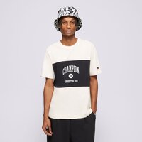 Koszulka męska CHAMPION T-SHIRT CREWNECK 219853ys137 kolor beżowy