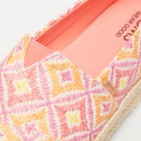 Damskie buty TOMS SHELL PINK GEO WOVEN 10020707 kolor multicolor