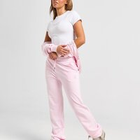 Koszulka damska JUICY COUTURE T-SHIRT DMNT BABY T WHT jcmct223257117 kolor biały