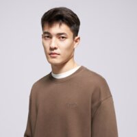 LEVI'S BLUZA AUTHENTIC CREW BROWNS a9244-0034 kolor brązowy