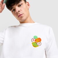 Koszulka męska ADIDAS T-SHIRT GRAPHIC LO SS T jw2975 kolor biały