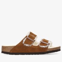 Klapki damskie BIRKENSTOCK ARIZONA FELL 1001135 kolor brązowy