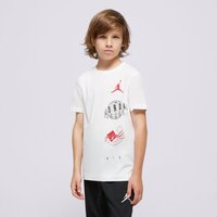 Koszulka dziecięca JORDAN T-SHIRT JDB AIR GLOBE JORDAN SS TEE BOY 95d121-001 kolor biały