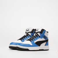 Buty dziecięce PUMA REBOUND V6 MID JR  39383106 kolor granatowy