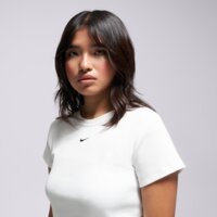 Koszulka damska NIKE T-SHIRT W NSW RIB TGHT SS TEE hv4994-100 kolor biały