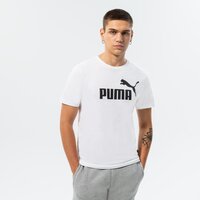 Koszulka męska PUMA T-SHIRT ESS LOGO TEE 586666 02 kolor biały